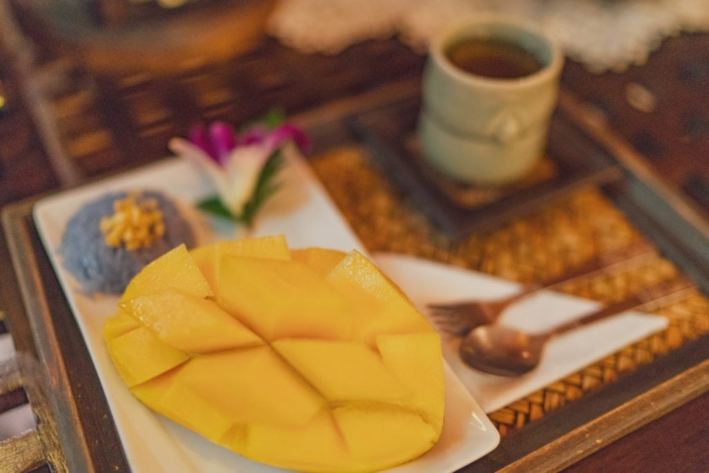 Chiangmai Aromatherapy massage mango sticky rice